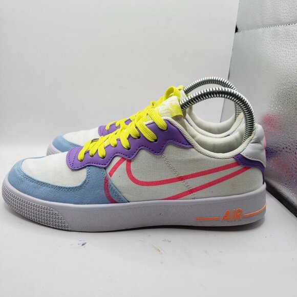 Nike Women's Sneakers - White, Pink, Purple, Blue, Yellow - Picture 1 of 7